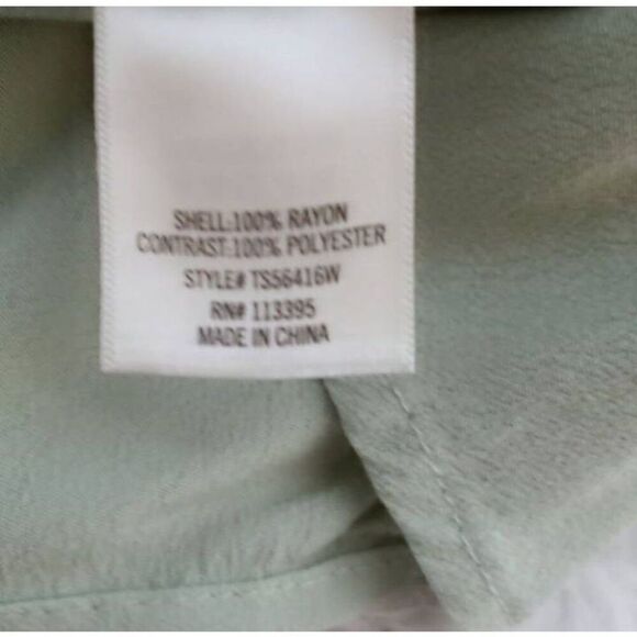 FRANCESCA'S BLUE RAIN MINT OFF-THE-SHOULDER TOP SZ.S EUC. - Picture 6 of 7